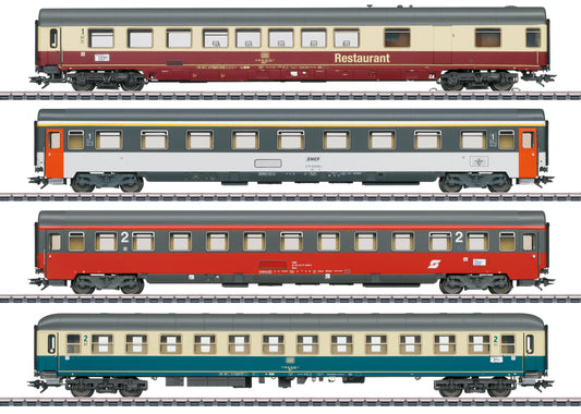 Marklin HO 42893 FD "Mozart" Passenger Car Set 1