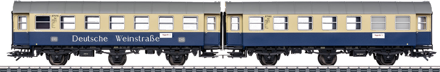 Marklin HO 43188 Deutsche WeinstraÃe Car Pair  Summer 2025 New Item
