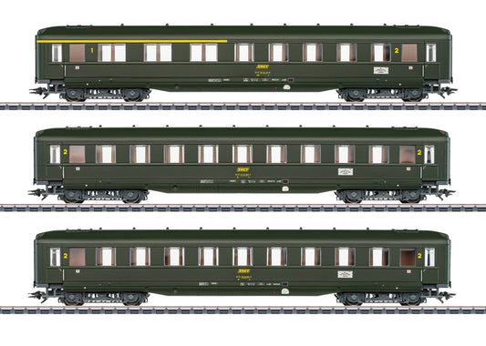 Marklin HO 43230 SNCF Passenger Car Set  Era IV  Fall 2024 New Item