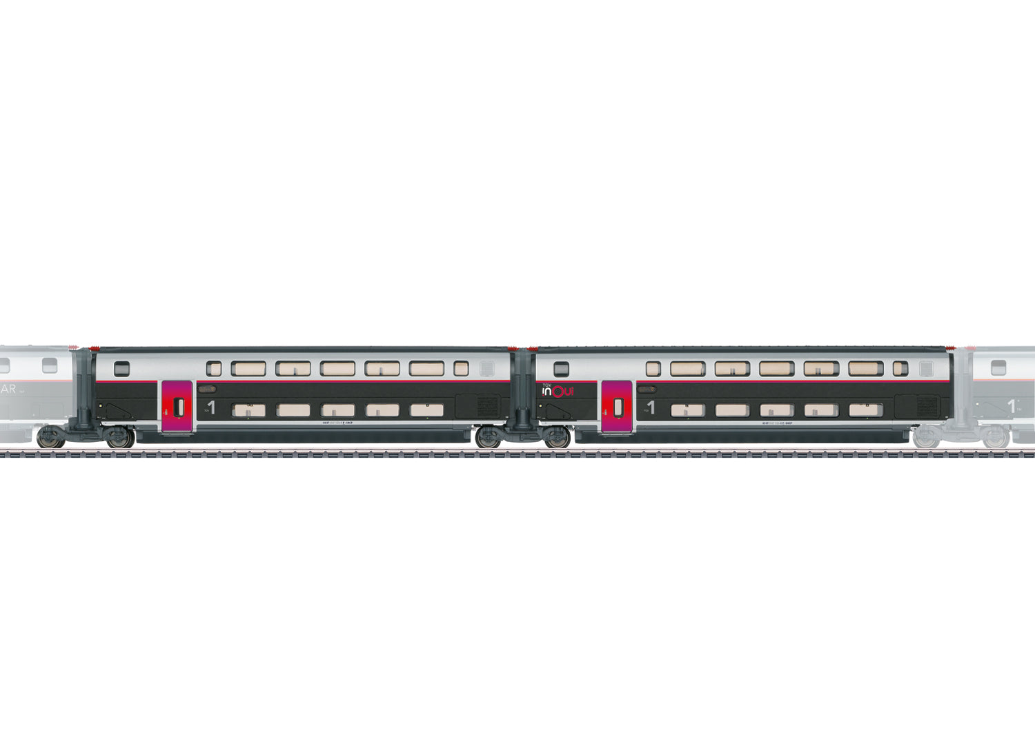 Marklin HO 43428 SNCF Add-On 1  TGV inOui  VI 2026 New Item