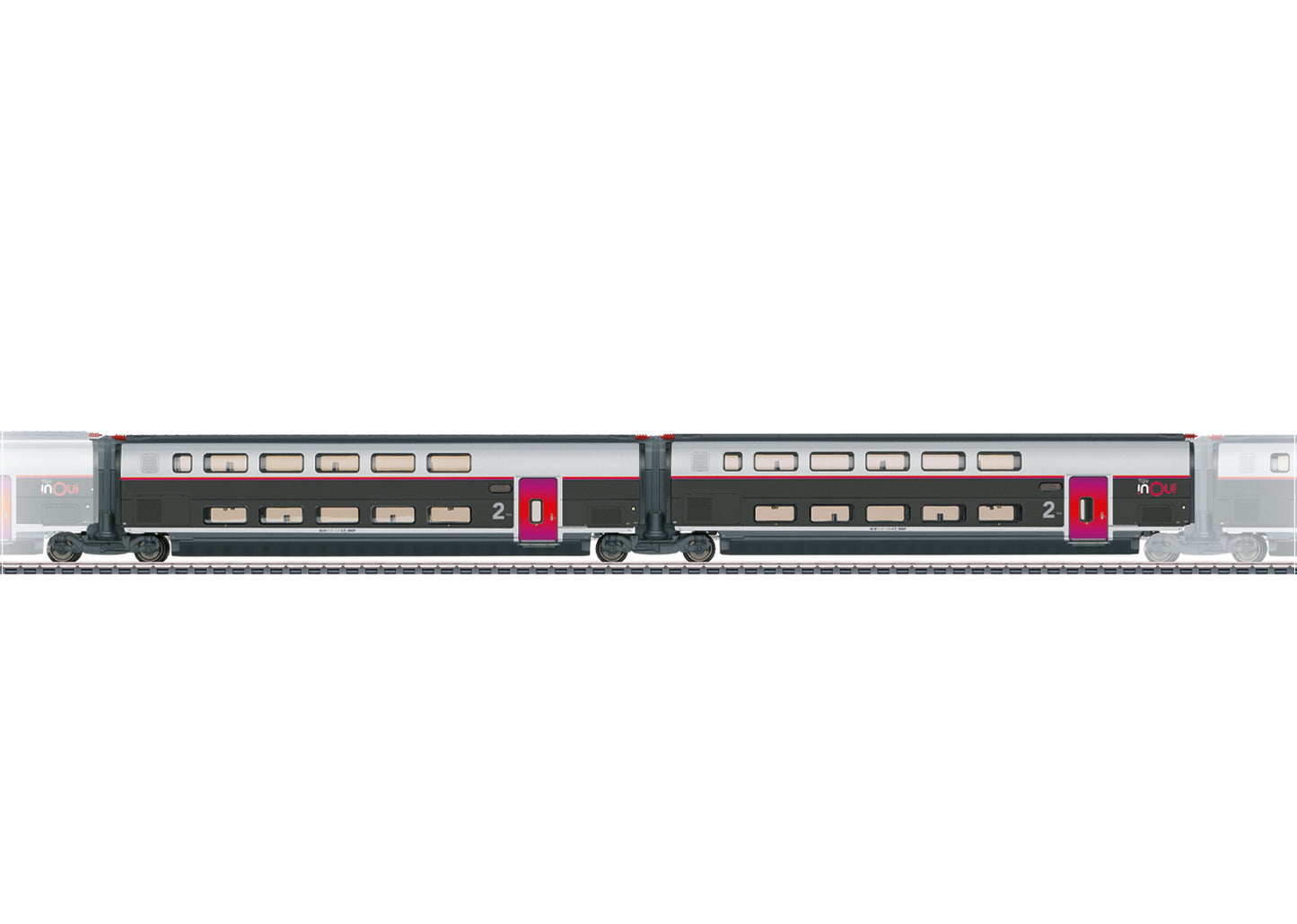 Marklin HO 43438 SNCF Add-On 2  TGV inOui  VI 2026 New Item