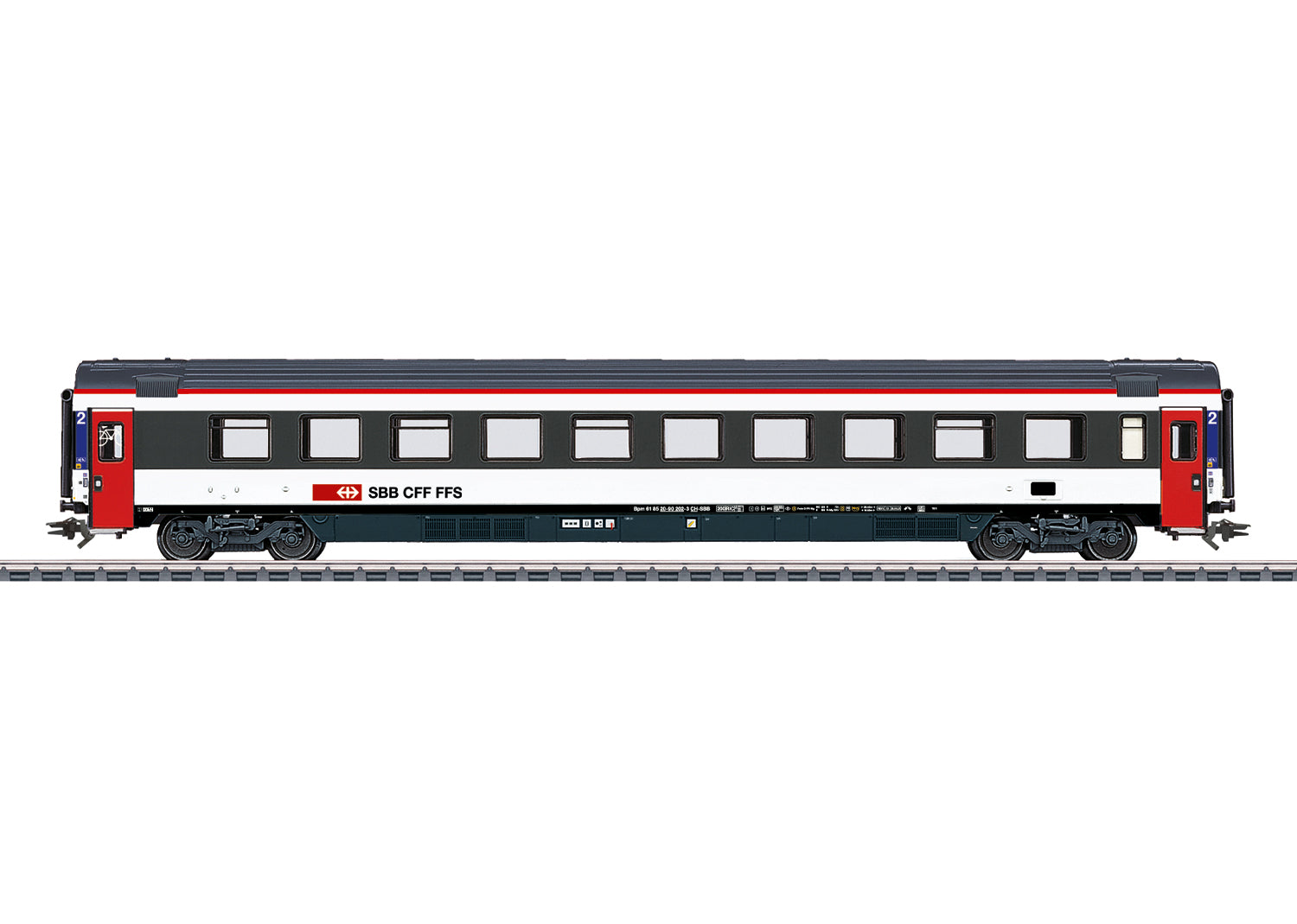 Marklin HO 43674 SBB Bpm EuroCity Exp. Car  VI 2026 New Item