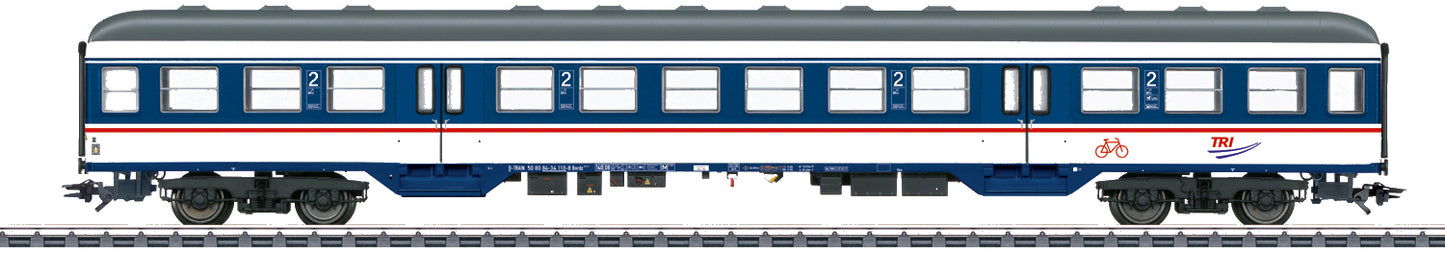 Marklin HO 43827 TRI Pass. Car 2nd Cl. Era VI  Summer 2025 New Item