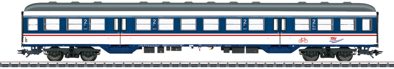 Marklin HO 43827 TRI Pass. Car 2nd Cl. Era VI  Summer 2025 New Item
