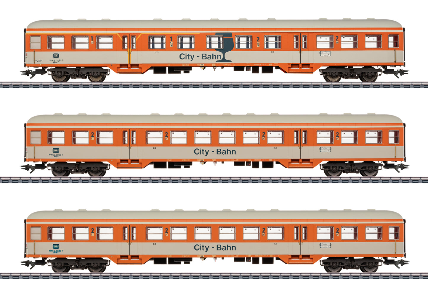 Marklin HO 43835 City Bahn Passenger Car Set I 2026 New Item