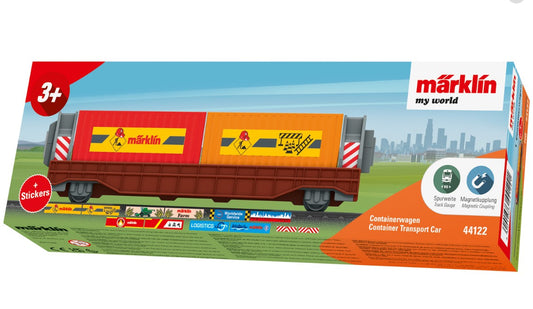Marklin HO 44122 Container Car My World  New Item