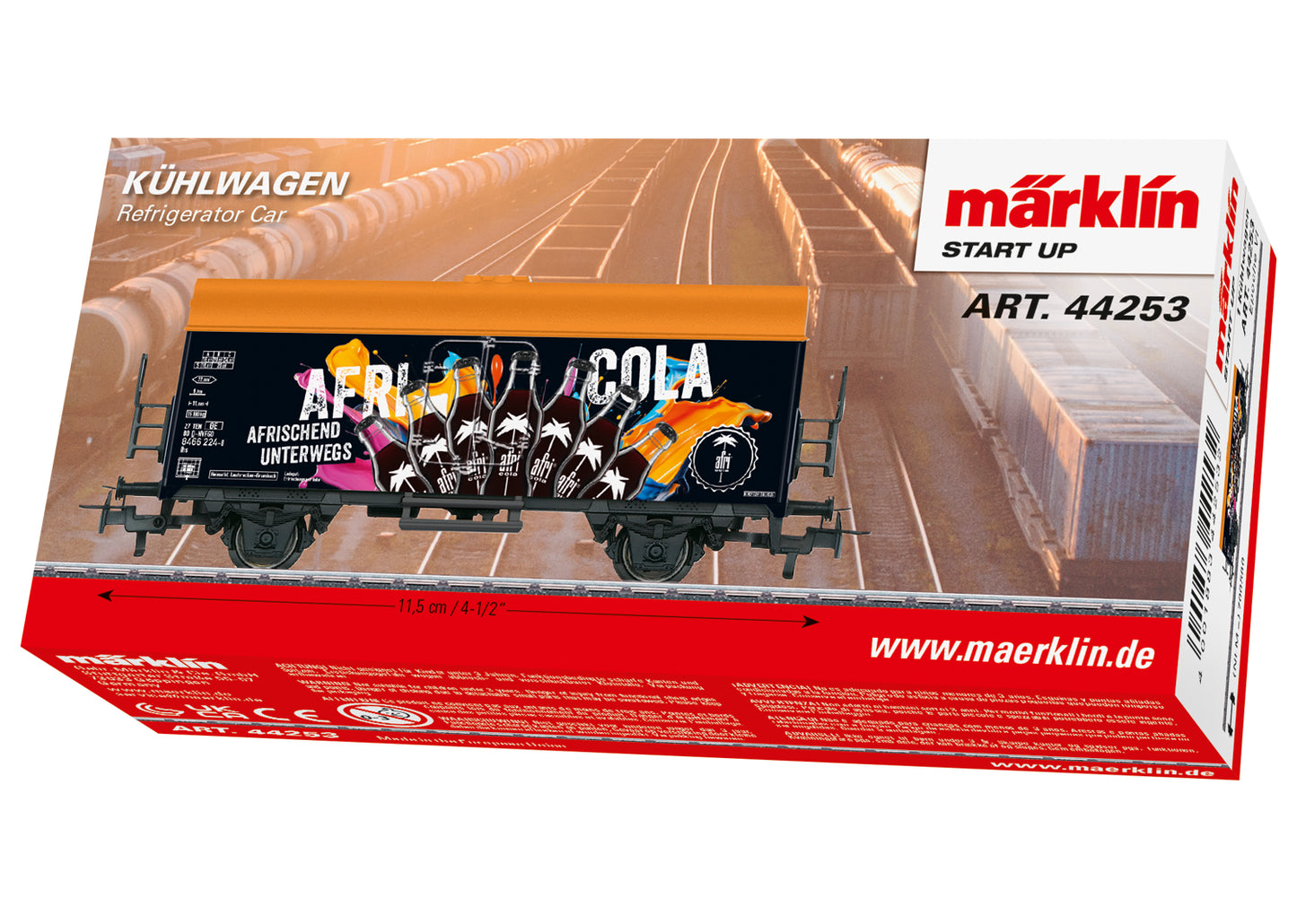 Marklin HO 44253 afri cola Refrigerator Car  2025 New Item