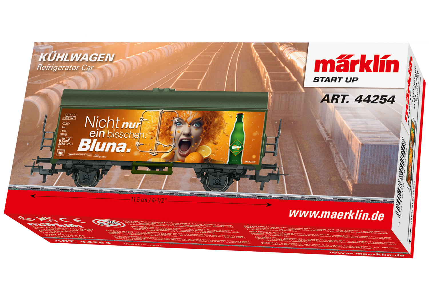 Marklin HO 44254 Bluna reefer (Start up) 2026 New Item