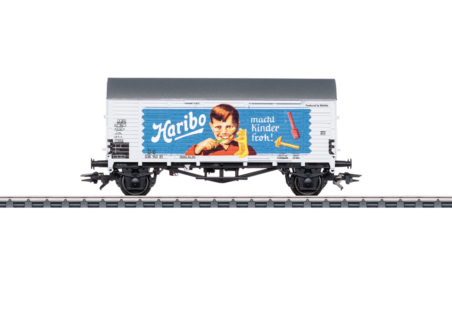 Marklin HO 46399 Type Gms 30 Freight Car 'Haribo' Ghs âOppelnâ  DB  III  Fall 2025 MHI New Item