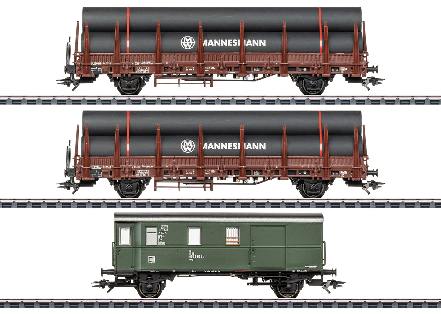 Marklin HO 46569 DB Stake Car Set 2  Era I Summer 2026 MHI New Item