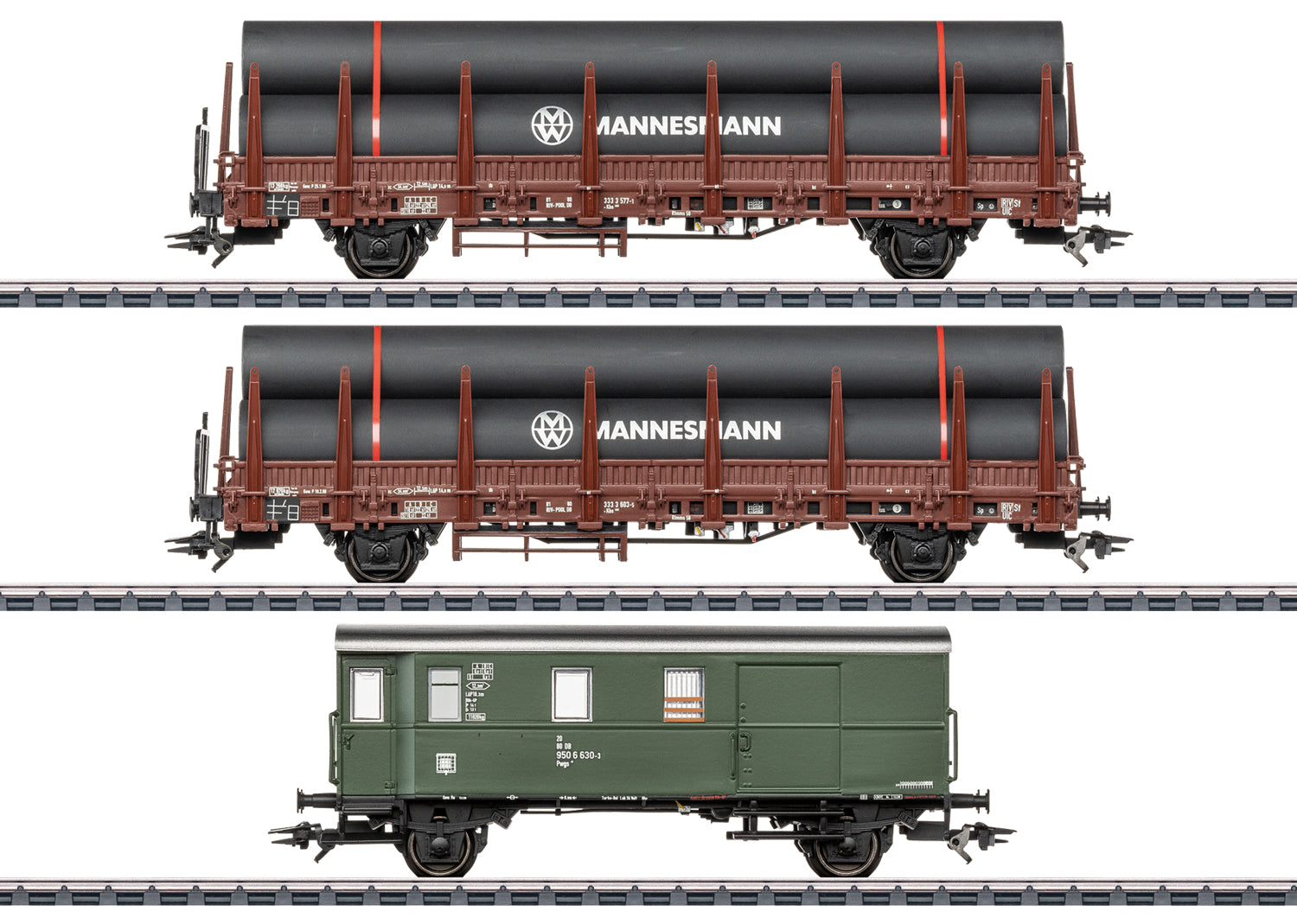 Marklin HO 46569 DB Stake Car Set 2  Era I Summer 2026 MHI New Item