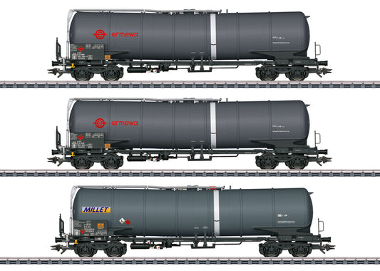 Marklin HO 47551 Tank Car Set  3 Cars  Era 2026 New Item