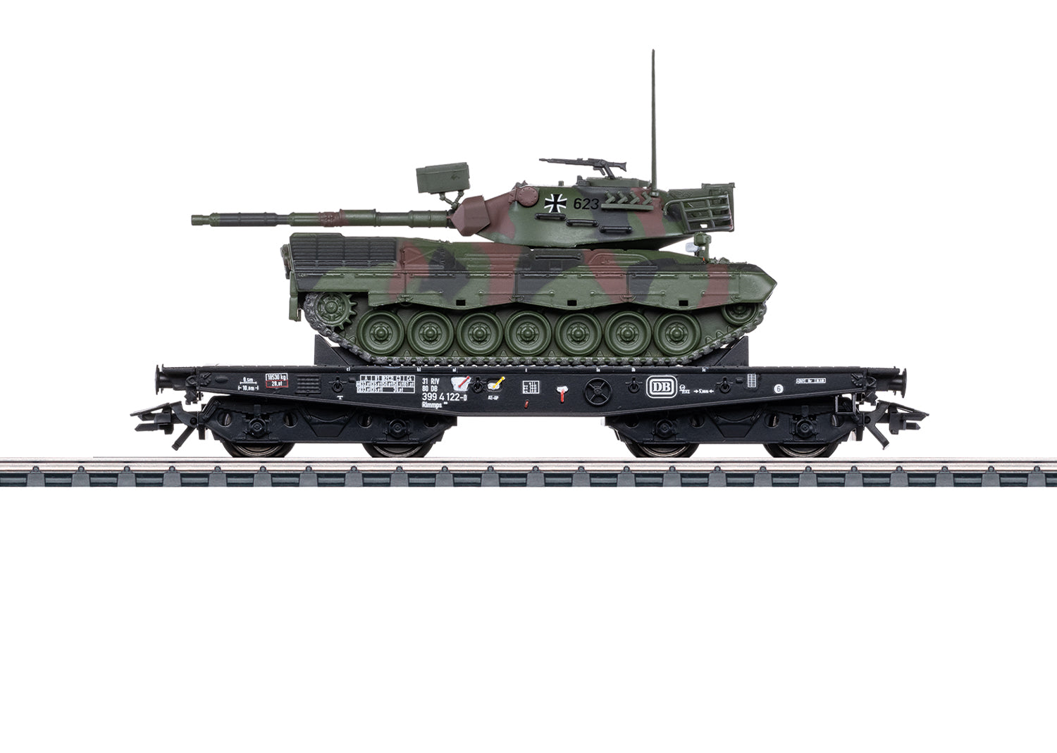 Marklin HO 48876 Type Rlmmps Heavy-Duty Flat Car 2025 New Item – Euro ...
