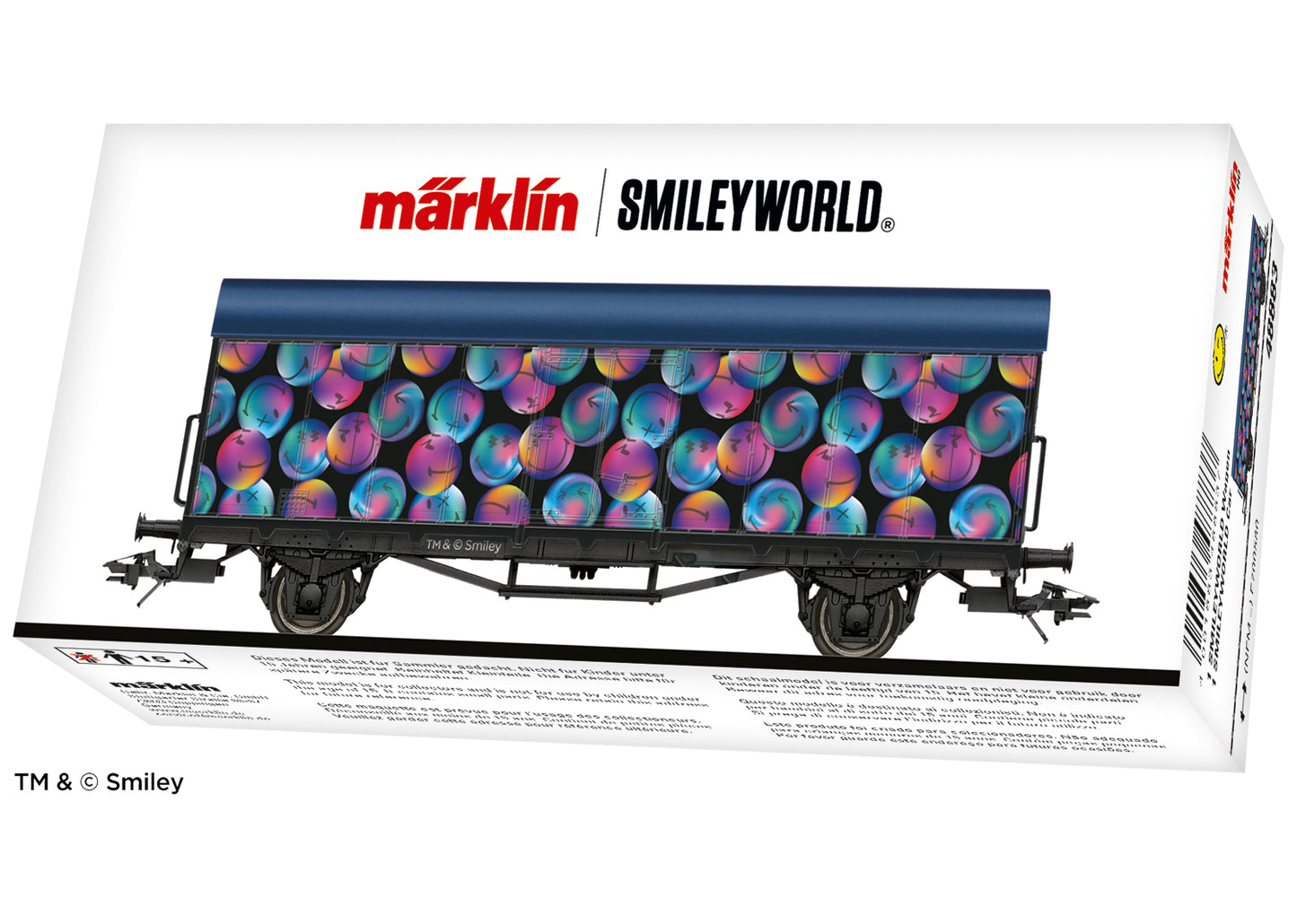 Marklin HO 48883 SmileyWorldÂ® Car for 2025  2025 New Item