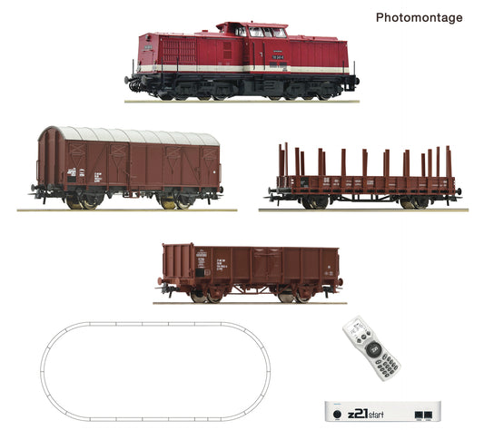 Roco HO 5110009 z21 start digital set class 110 and goods train era IV DC 2025 New Item