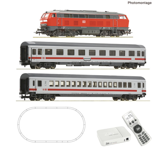 Roco HO 5110013 Z21 START set: class 218 ROCOLINE era VI DC 2026 New Item