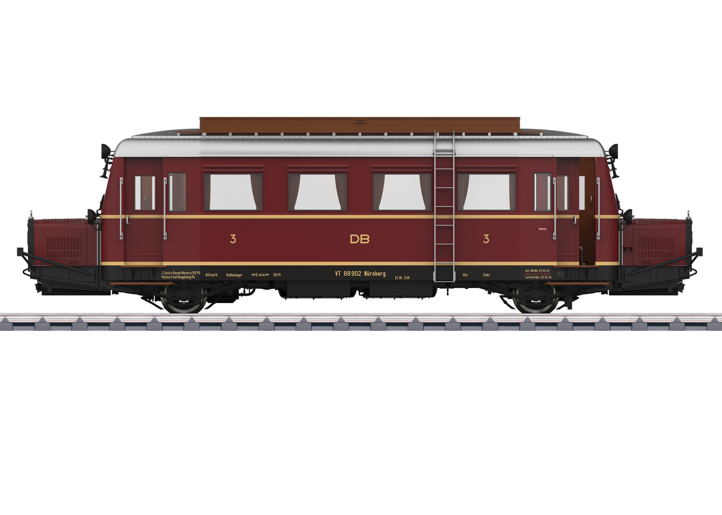 Marklin 1 55133 Class VT 88.9 Diesel Powered Rail Car  Era III  Fall 2024 New Item