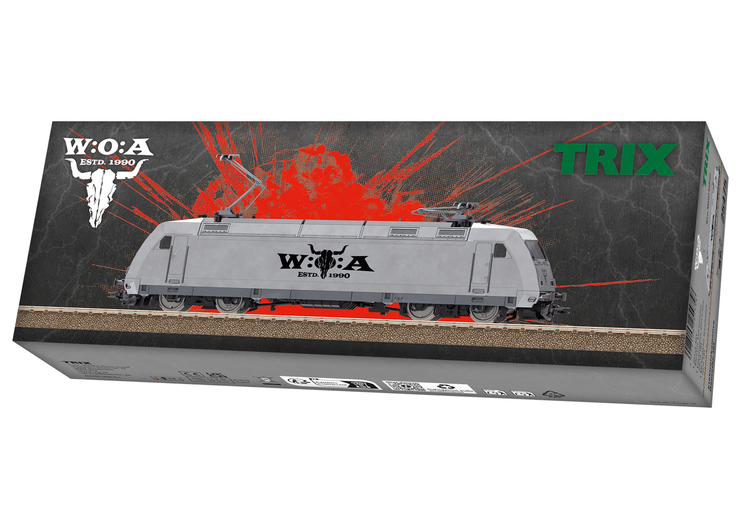 Trix HO 25475 Class 101 Electric Locomotive Raw Metal Edition Fall 2026