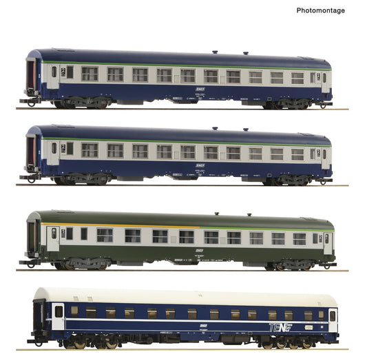Roco HO 6200080 4-piece set 4: 'Arlberg-Express' SNCF era IV DC 2025 New Item