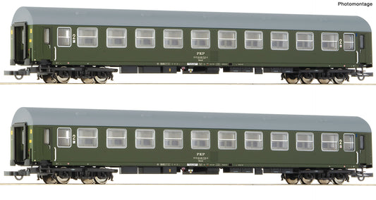 Roco HO 6200102 2-piece set: Passenger coaches   era IV DC 2025 New Item