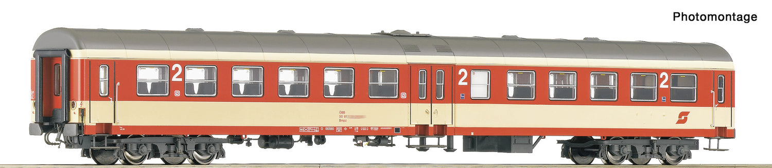 Roco HO 6200110 2nd class centre-entry coach  OBB   era 45 DC  2026 New Item