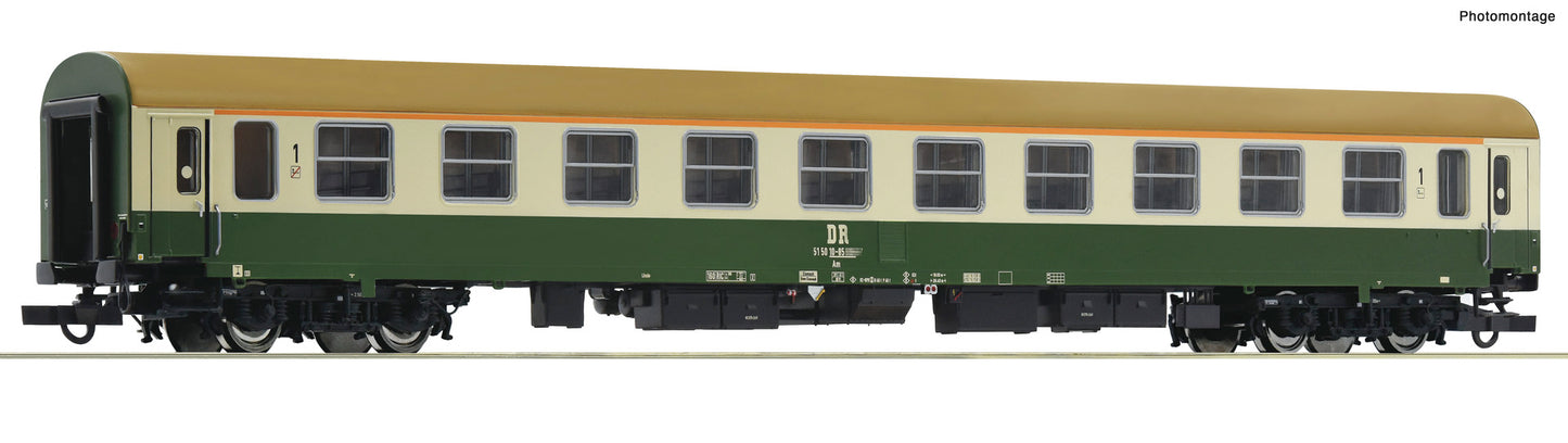 Roco HO 6200114 1st class express train coach  DR   era IV DC 2025 New Item