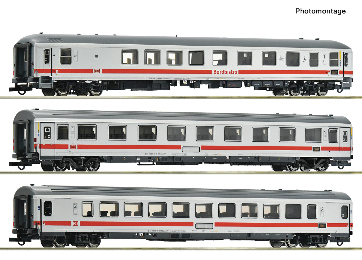 Roco HO 6200184 3 piece set (2): IC 2013 'Allgau'  DB AG   era VI DC  2026 New Item