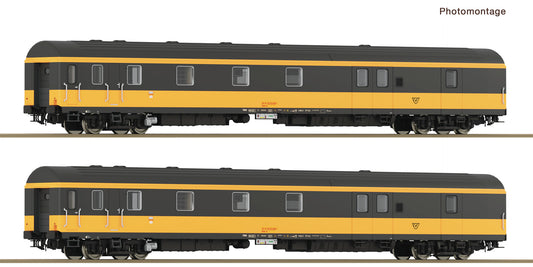 Roco HO 6200188 2 piece set: Postal coaches  ÖBB   era V DC 2025 New Item