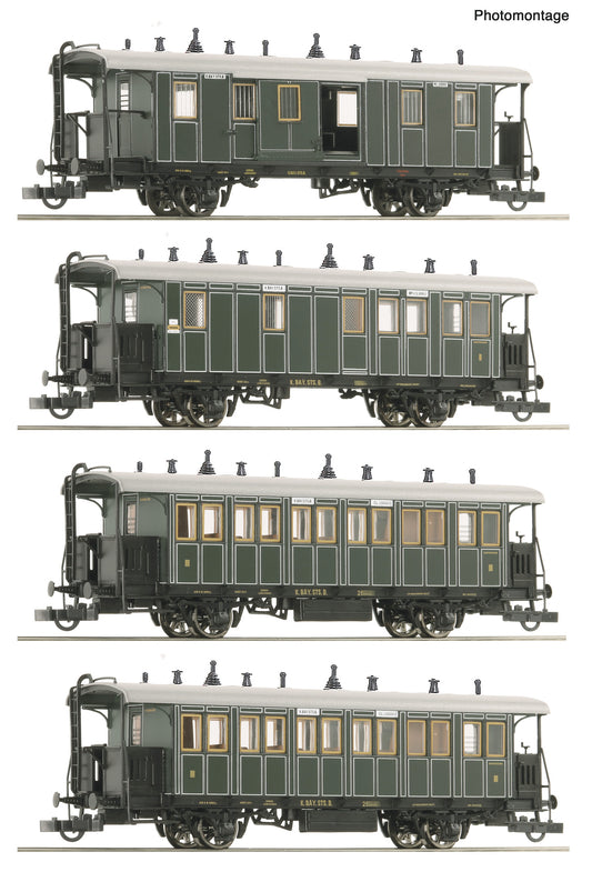 Roco HO 6200197 4 piece set: Local passenger train era I DC 2026 New Item