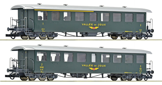 Roco HO 6200198 2 piece set: 'Seetalbahn' coaches PB era 45 DC 2026 New Item
