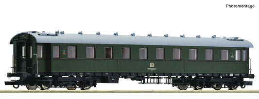Roco HO 6200202 2nd class standard express train coach  DR   era IV DC  Fall 2025 New Item