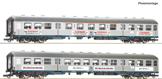 Roco HO 6200206 2 piece set: Commuter coaches DB era IV DC Fall 2025 New Item