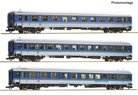 Roco HO 6200208 3 piece set (1): IR coaches DB AG era V DC Fall 2025 New Item