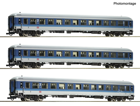 Roco HO 6200209 3 piece set (2): IR coaches  DB AG   era V DC  Fall 2025 New Item