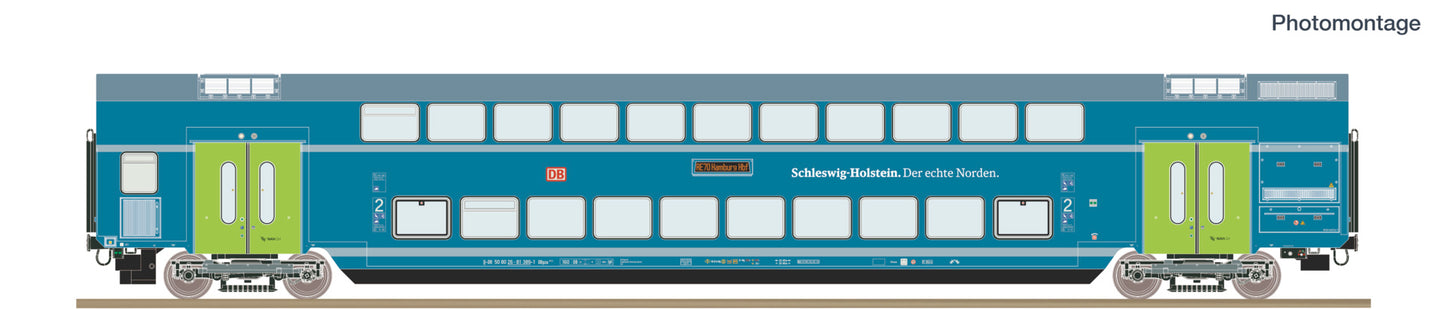 Roco HO 6200251 Double-decker coach 2nd class   era VI DC  2026 New Item