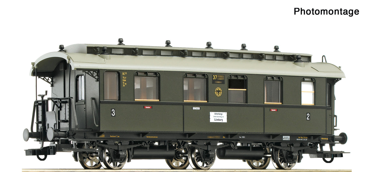 Roco HO 6200255 2nd/3rd class coach  DRG   era II DC  Fall 2025 New Item