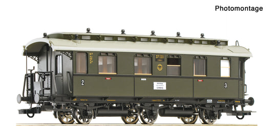 Roco HO 6200255 2nd/3rd class coach DRG era II DC 2026 New Item