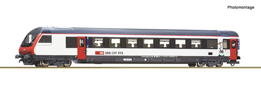 Roco HO 6210199 2nd class control cab coach SBB era VI DC Fall 2025 New Item