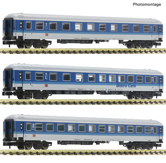 Fleischmann N 6260024 3-pc set: Passenger coaches era V DC 2025 New Item