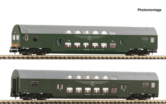 Fleischmann N 6260041 2 pcs. Set 1: Double-decker coaches era IV DC 2026 New Item