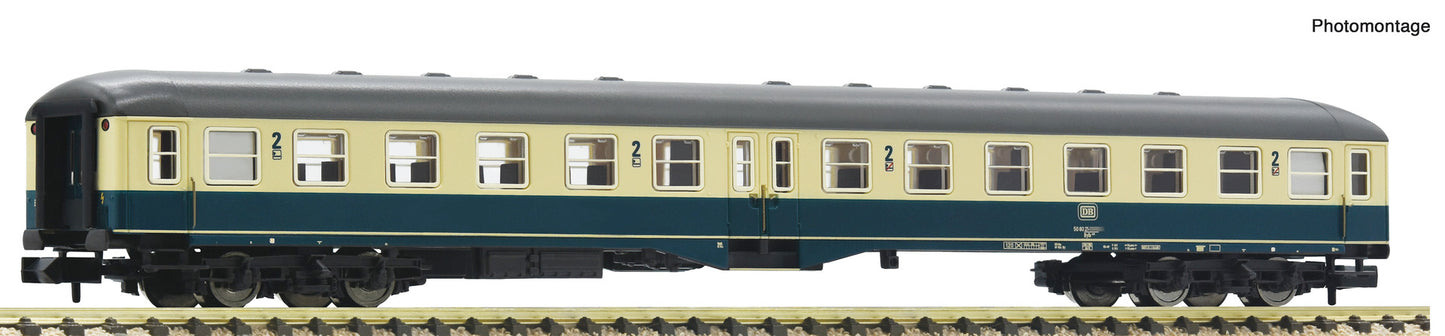 Fleischmann N 6260051 2nd class center entry coach  DB   era IV DC 2025 New Item