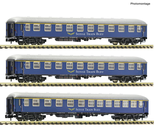 Fleischmann N 6260078 3 piece set (1): Express train coaches   era VI DC  2026 New Item