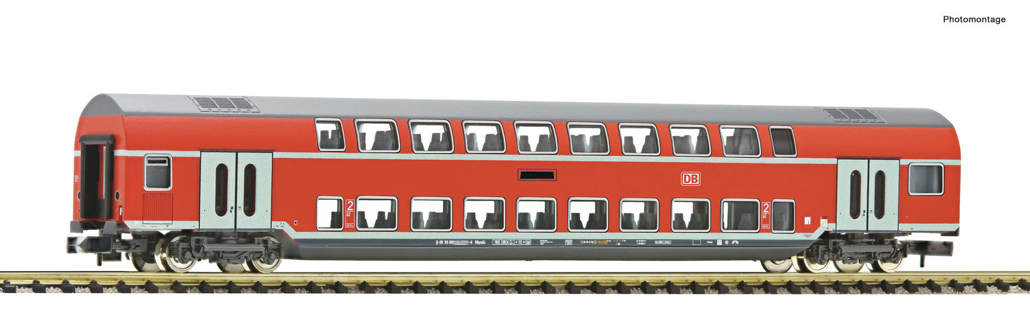 Fleischmann N 6260081 2nd class double-deck coach  DB AG   era VI DC  Fall 2025 New Item