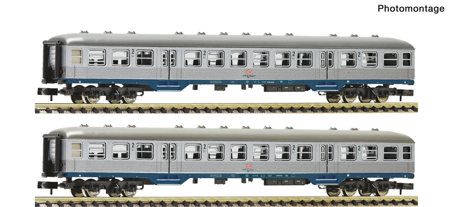 Fleischmann N 6260091 2 piece set (2): Commuter coaches  DB AG   era V DC  2026 New Item