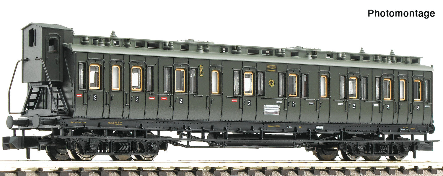 Fleischmann N 6260100 2nd/3rd class compartment coach  DRG   era II DC  2026 New Item