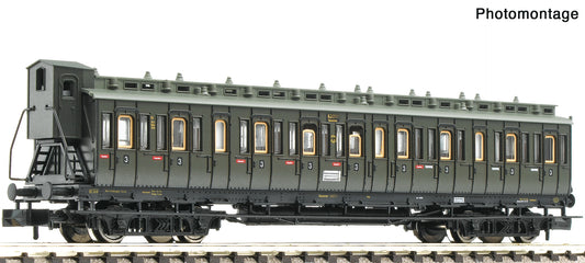 Fleischmann N 6260102 3rd class compartment coach DRG era II DC 2026 New Item