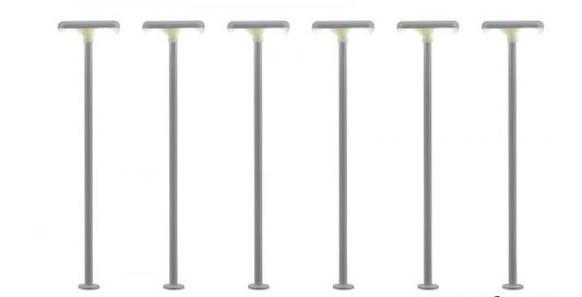 Viessmann H0 63646 Platform LED Lights (White) Set of 6 (2 LED lights each)