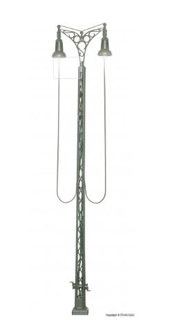 Viessmann H0 6390 Lattice mast lamp double