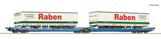 Roco HO 6600117 Articulated double-pocket wagon T3000e VTG era VI DC 2025 New Item