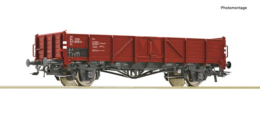 Roco HO 6600118 Open goods wagon CSD era IV DC 2025 New Item